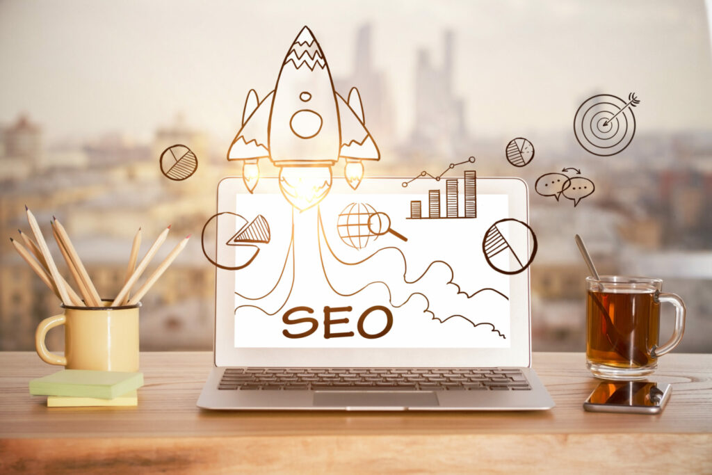 Website ranks higher with SEO